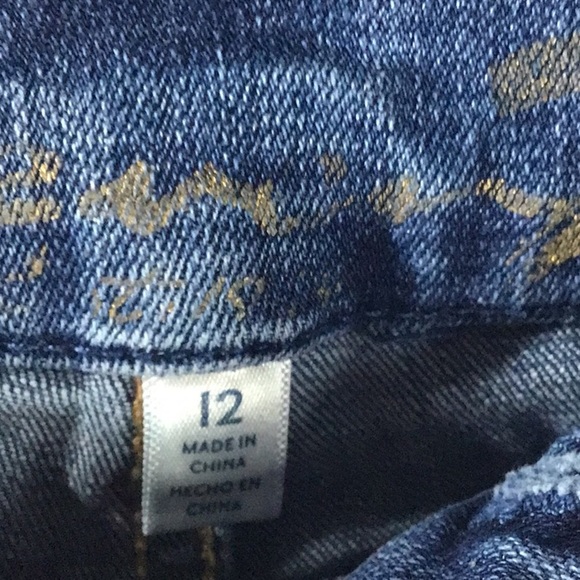 🧵Seven7 Tummy Less High Rise Skinny Woman’s Size 12 Denim Jeans - Picture 2 of 5